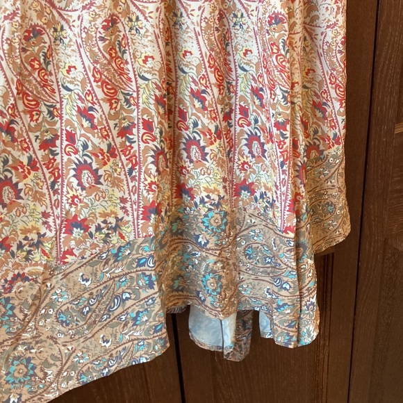 Polagram Boho paisley midi dress size M - Picture 6 of 8